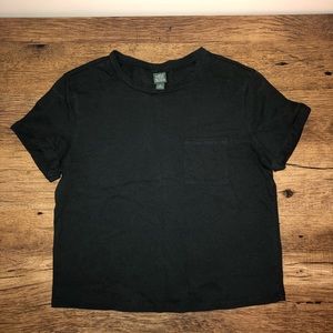 wild fable | NWOT dark grey crop